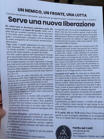 Il corteo anti Israele a Milano 3