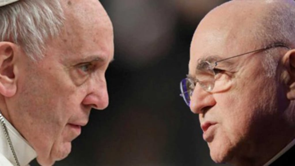 Viganò sconfessa ancora il Papa sul caso McCarrick