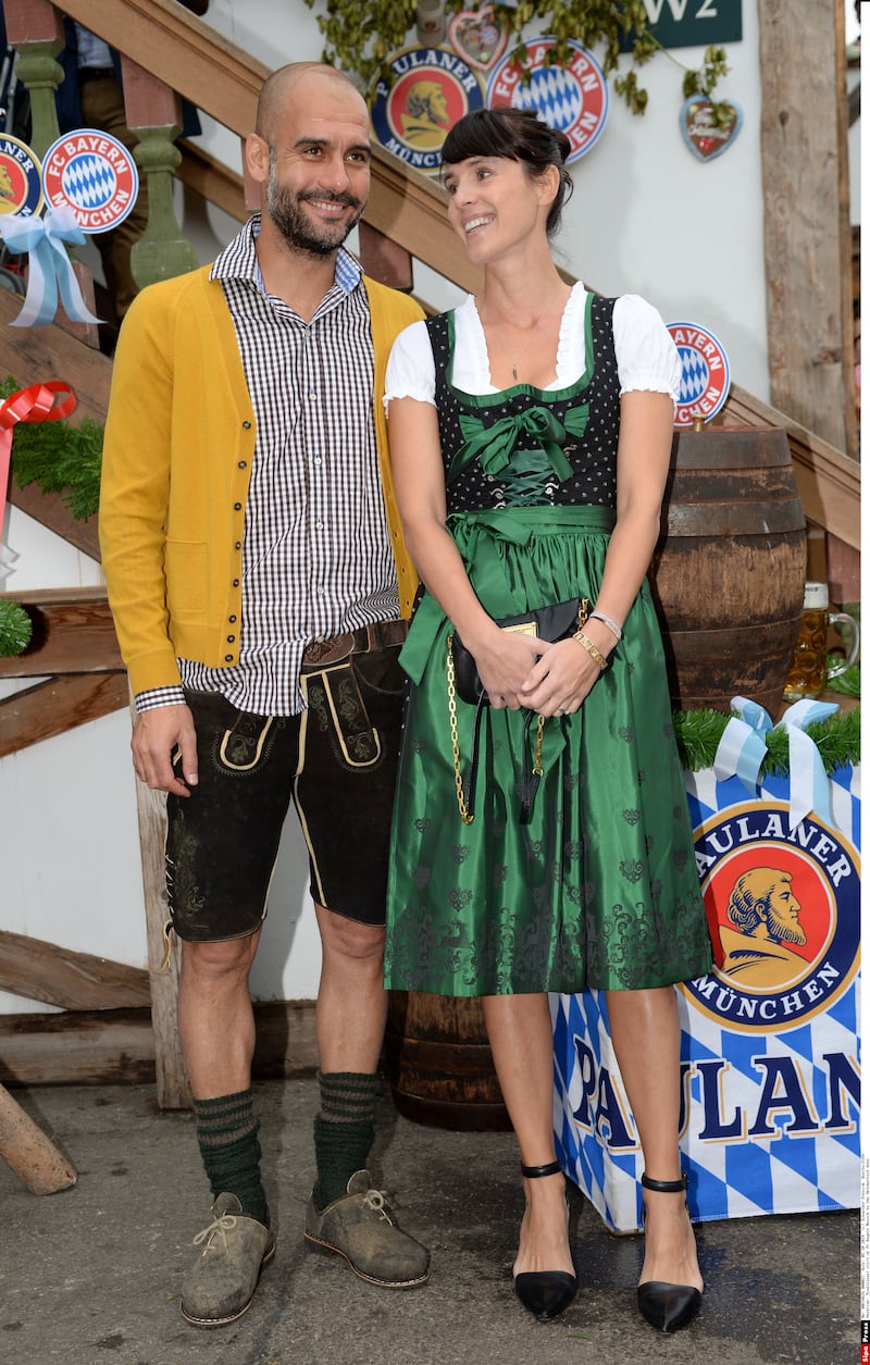 Pep Guardiola e Cristina Serra, le foto più belle 6