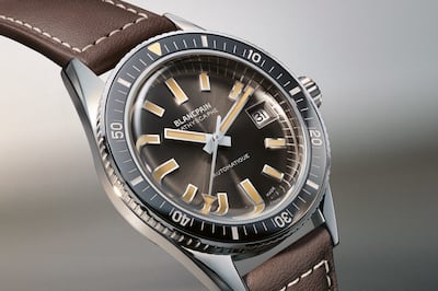 Blancpain e lo spirito vintage del Fifty Fathoms Bathyscaphe per il suo 70° anniversario