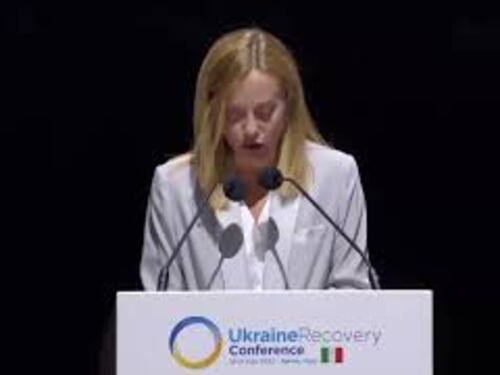 Ricostruzione Ucraina, Meloni: "Chi ha finanziato macchina da guerra russa non deve beneficiarne"
