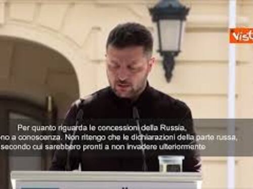 Guerra Ucraina, Zelensky: Non vedo concessioni da Mosca