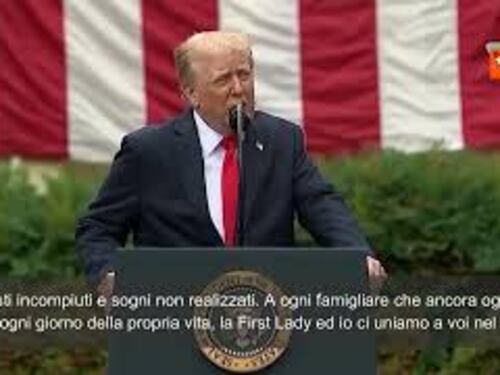 Anniversario dell'11 settembre, Trump: "Non dimenticheremo mai le vittime"