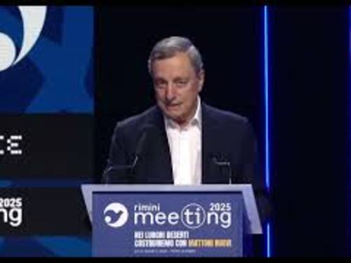 Draghi: Ue deve muoversi verso nuove forme di integrazione