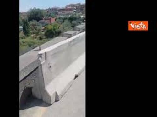 Riapre il ponte San Giuliano sulla SS166 a Randazzo (CT), danneggiato dal maltempo