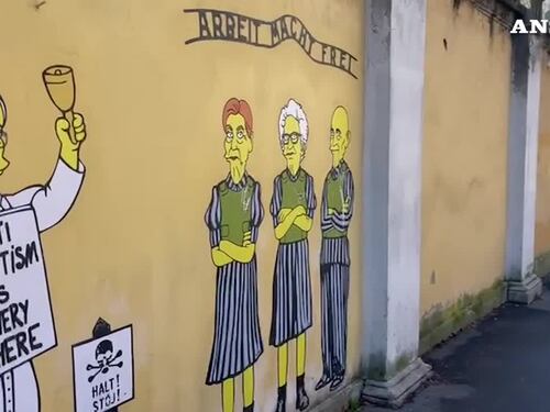 Milano, sfregiati i murales di Palombo con Bruck e Segre