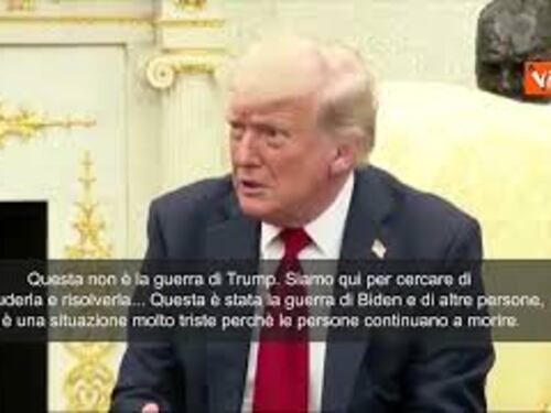 Trump: Quella in Ucraina è la guerra di Biden, non la mia. Lavoriamo affinché finisca