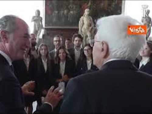 Mattarella ai giovani content creator veneti: "Il magnifico uso del web è confortante"