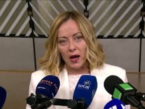 Meloni: "Riarmo non è parola adatta, messaggio non chiaro per i cittadini"