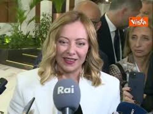 Dazi Usa, Meloni: "Ue non sta perdendo tempo, serve più comprensione, sono positiva"