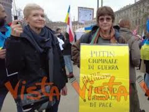Corteo a Milano per l’Ucraina in occasione del terzo anniversario dall’ invasione russa