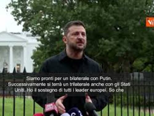 Zelensky dopo incontro alla Casa Bianca: "Pronti per un bilaterale con Putin"