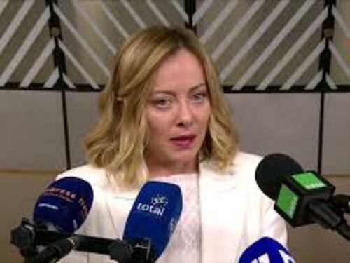 Meloni: "Concetto di difesa è più ampio del solo riarmo"