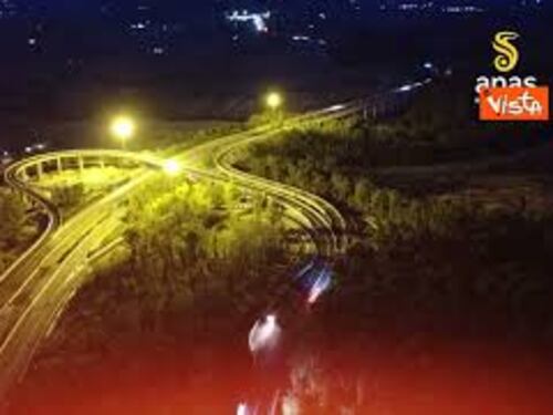 Sull'autostrada A19 Palermo-Catania nuovo impianto a Led illuminerà il viadotto Euno a Enna