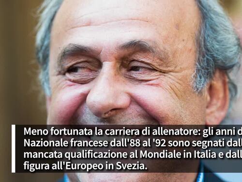 Dalla grandeur Juve all'Uefa, i 70 anni di "Le Roi" Platini