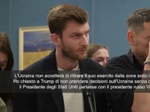 Telefonata Trump-Putin, Zelensky: Non si prendano decisioni senza di noi