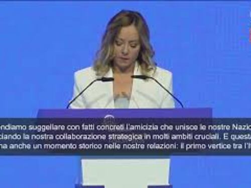 Meloni ad Astana: "Momento storico per le nostre relazioni"