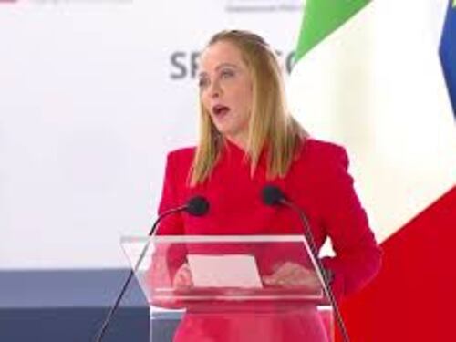 Meloni: Governo intende combattere traffico di migranti con ogni mezzo