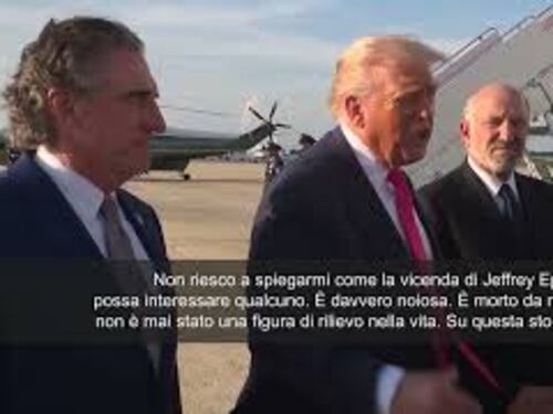 Trump: Caso Epstein è vicenda noiosa, non capisco interesse. Pubblicheremo tutti file credibili