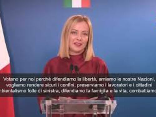 Meloni al Cpac: "Combattiamo wokismo e ci battiamo per la libertà di parola"