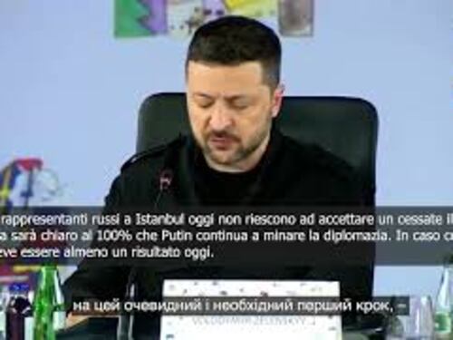 Zelensky: La nostra priorità è un cessate il fuoco incondizionato e onesto