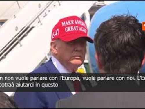 Trump: L'Iran vuole parlare con noi, non con l'Europa