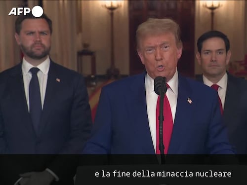 Trump, "distrutti gli impianti nucleari iraniani chiave"