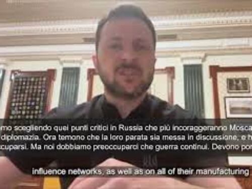 Zelensky: Le forze russe temono per la parata del 9 maggio, e hanno ragione a preoccuparsi