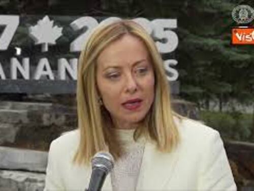 G7 Canada, Meloni: "Iran è la principale fonte di instabilità in Medio Oriente"