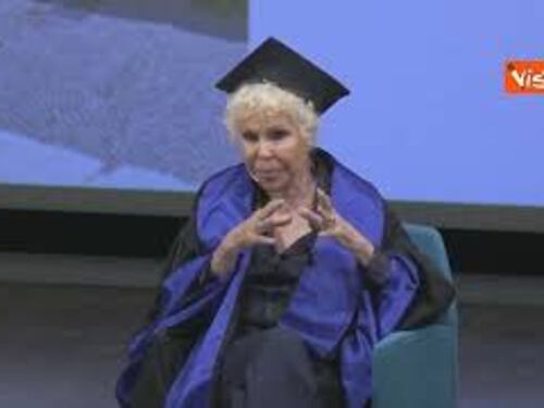 Laurea ad honorem a Ornella Vanoni: La mia vita è cambiata incontrando Gino Paoli