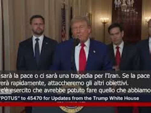 Trump dopo attacco a 3 siti nucleari iraniani: Se non ci sarà la pace colpiremo altri obiettivi l