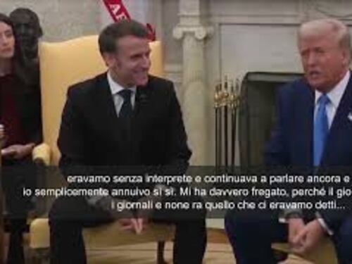 Trump racconta storia su Macron: Quella volta che parlava francese senza interprete...