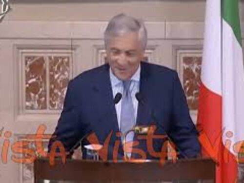 Tajani: "Tra 2 guerre e i dazi, sono il Ministro degli Esteri più sfigato della storia"