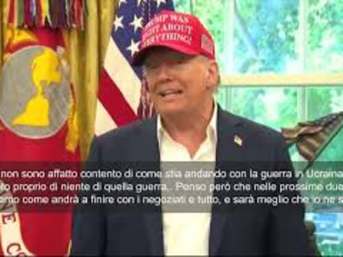 Guerra Ucraina, Trump: In due settimane sapremo come finirà. Sarà meglio che io ne sia contento