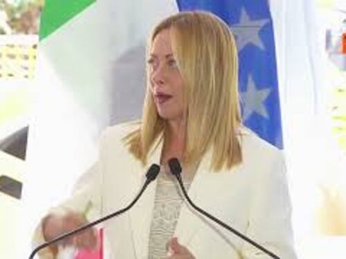 Meloni: "Con la Pedemontana finisce l'isolamento insensato delle Marche"
