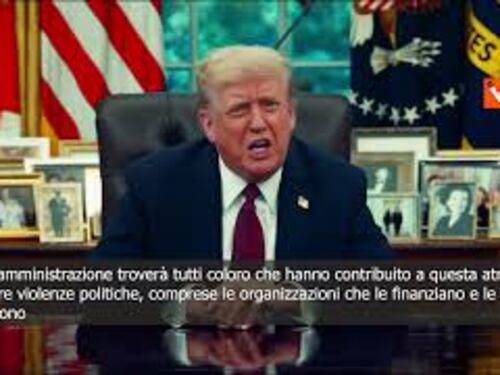 Assassinio Charlie Kirk, Trump: La mia amministrazione troverà i responsabili