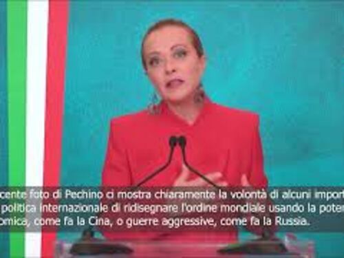Meloni a Europa Viva 2025: Putin non interessato a pace, continuare a fornire aiuti a Kiev
