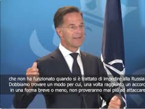 Rutte: In Ucraina si impari lezione di Budapest del 1994 e si eviti attacco russo dopo accordo SOTT