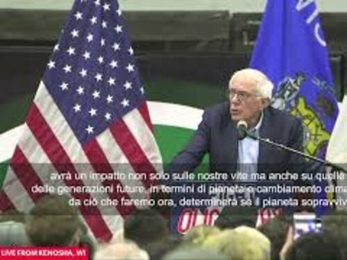Bernie Sanders: “Stiamo vivendo un momento pericoloso della storia americana”