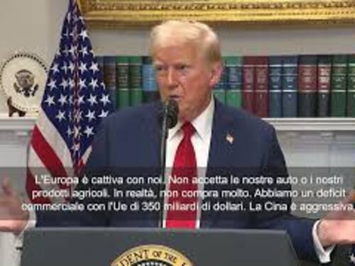 Trump: “Europa è cattiva con noi, sarà soggetta a dazi”