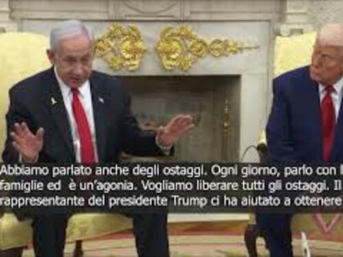 Medio Oriente, Netanyahu da Trump: Stiamo lavorando a nuovo accordo per liberare ostaggi
