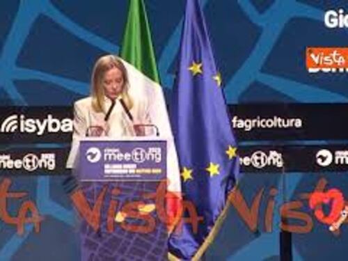 Meloni: "Mi auguro che i profeti di sventura siano contenti di essersi sbagliati"