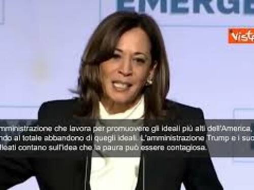 Dazi Trump, Kamala Harris: "Più grande crisi economica provocata dall'uomo nella storia"