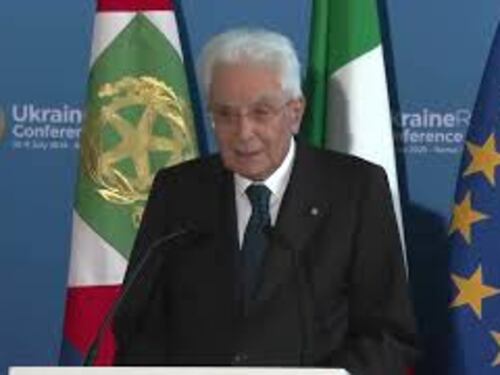 Mattarella: In Ucraina una pace giusta