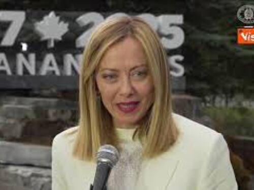 G7 Canada, Meloni: L'arma nucleare in mano all'Iran è una minaccia per tutti noi