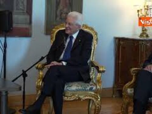 Mattarella riceve l'Alto Commissario delle Nazioni Unite per i Rifugiati Filippo Grandi al Quirinale