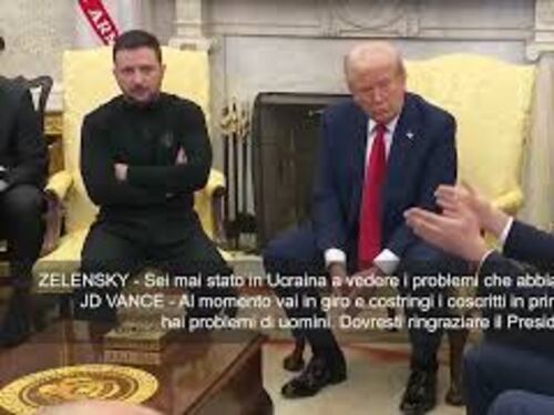 Jd Vance a Zelensky alla Casa Bianca: "Manchi di rispetto agli americani"
