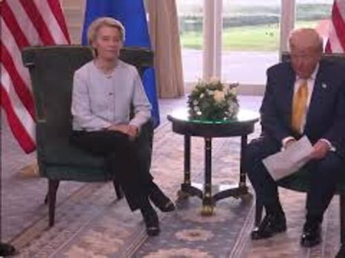 Trump in Scozia: Raggiunto accordo con Ue, dazi al 15%