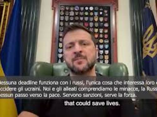 Zelensky: Nessun ultimatum ferma i russi, servono sanzioni