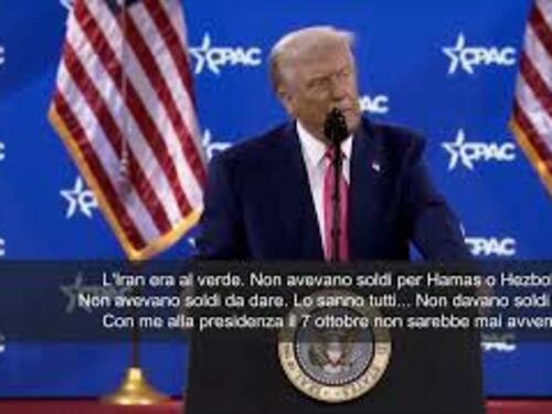 Medio Oriente, Trump: “Con me alla presidenza 7 ottobre non sarebbe mai avvenuto”